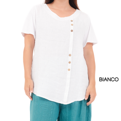 LINEN TOP ITALY (S)