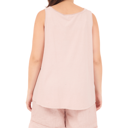 6699 CIPRIA ITALIAN LINEN TOP