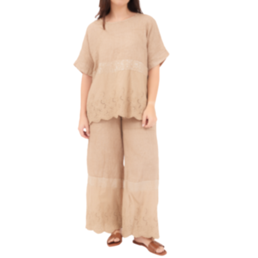 6700/6701 CAMELLO ITALIAN LINEN SET