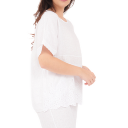 6700/6701 BIANCO ITALIAN LINEN SET