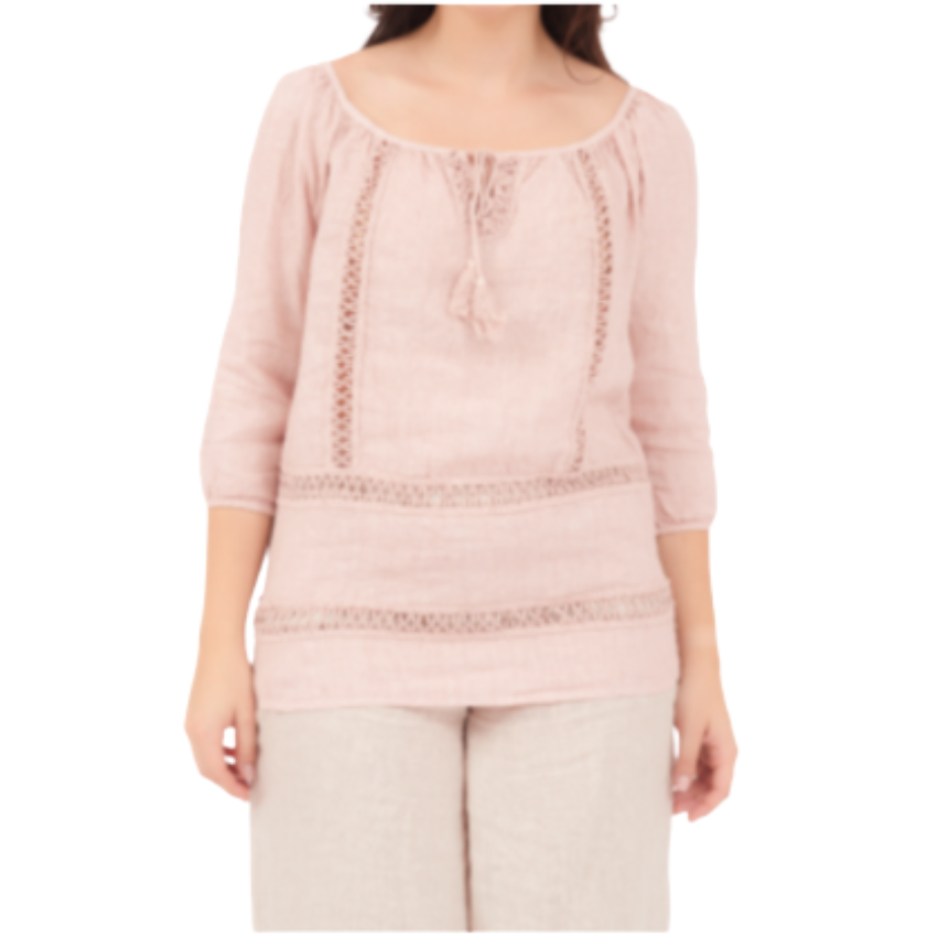 6705 CIPRIA LINEN TOP