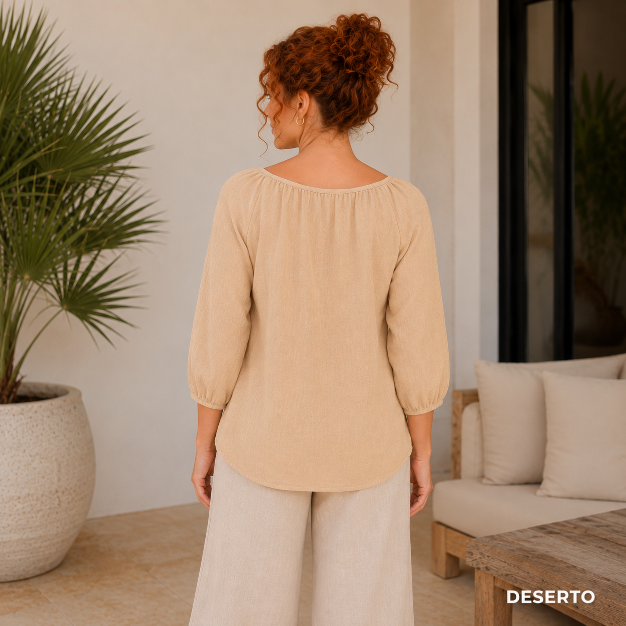 LINEN TOP ITALY (S)