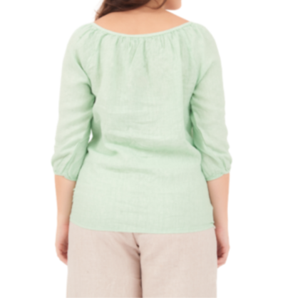6705 LAGUNA LINEN TOP
