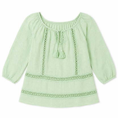 6705 LAGUNA LINEN TOP