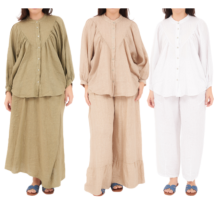 LINEN TOP ITALY (S)
