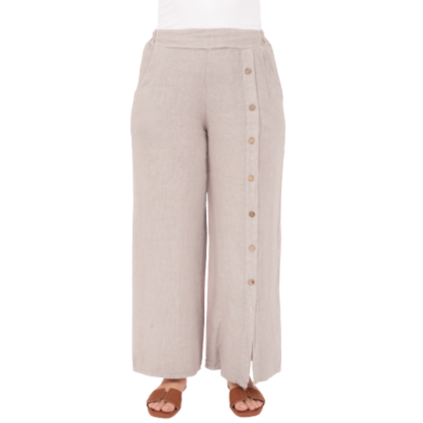 Vera May Italian Linen Fango Pant 6708