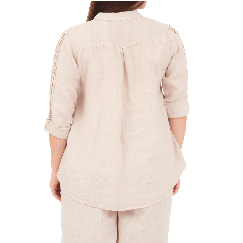 LINEN TOP ITALY (S)