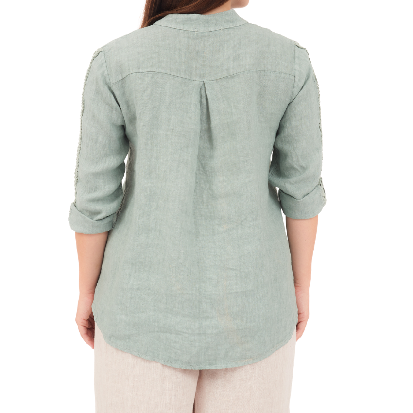 LINEN TOP ITALY (S)