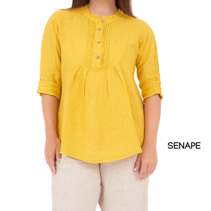 LINEN TOP ITALY (S)