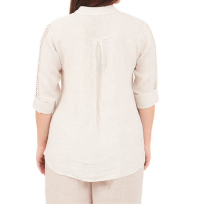 6717 SABBIA LINEN TOP