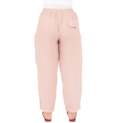 Vera May Italian Linen Cipria Pant 6720