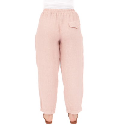 Vera May Italian Linen Cipria Pant 6720