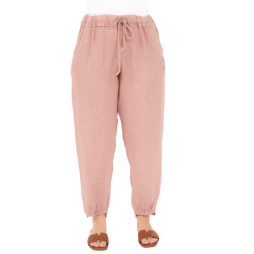 Vera May Italian Linen Rosa Pant 6721