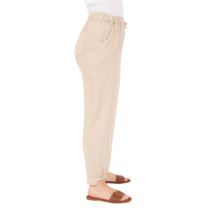 Vera May Italian Linen Cashmere Pant 6721