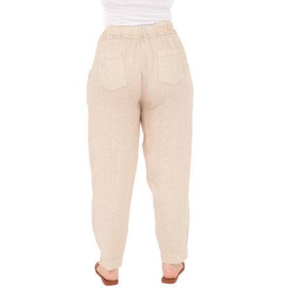 Vera May Italian Linen Cashmere Pant 6721