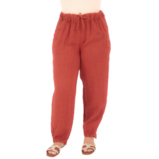 Vera May Italian Linen Chilli Pant 6721