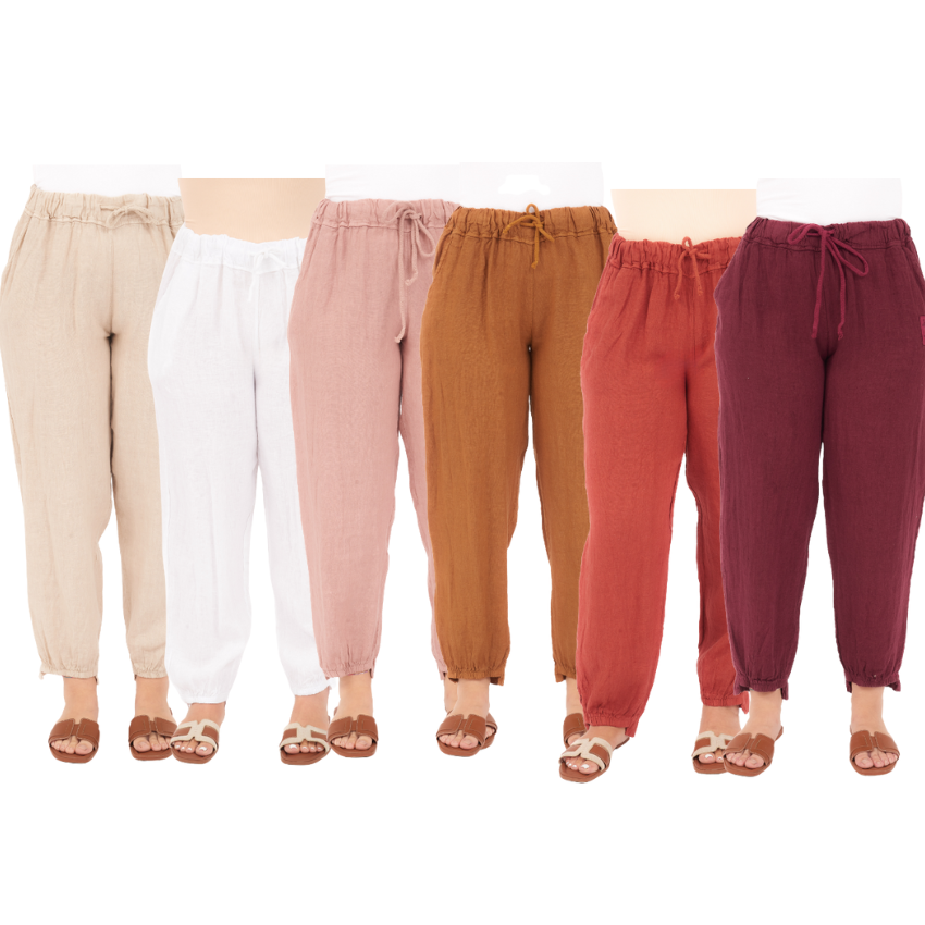 LINEN PANT ITALY (S)