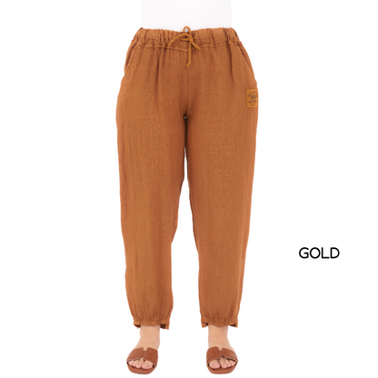 LINEN PANT ITALY (S)