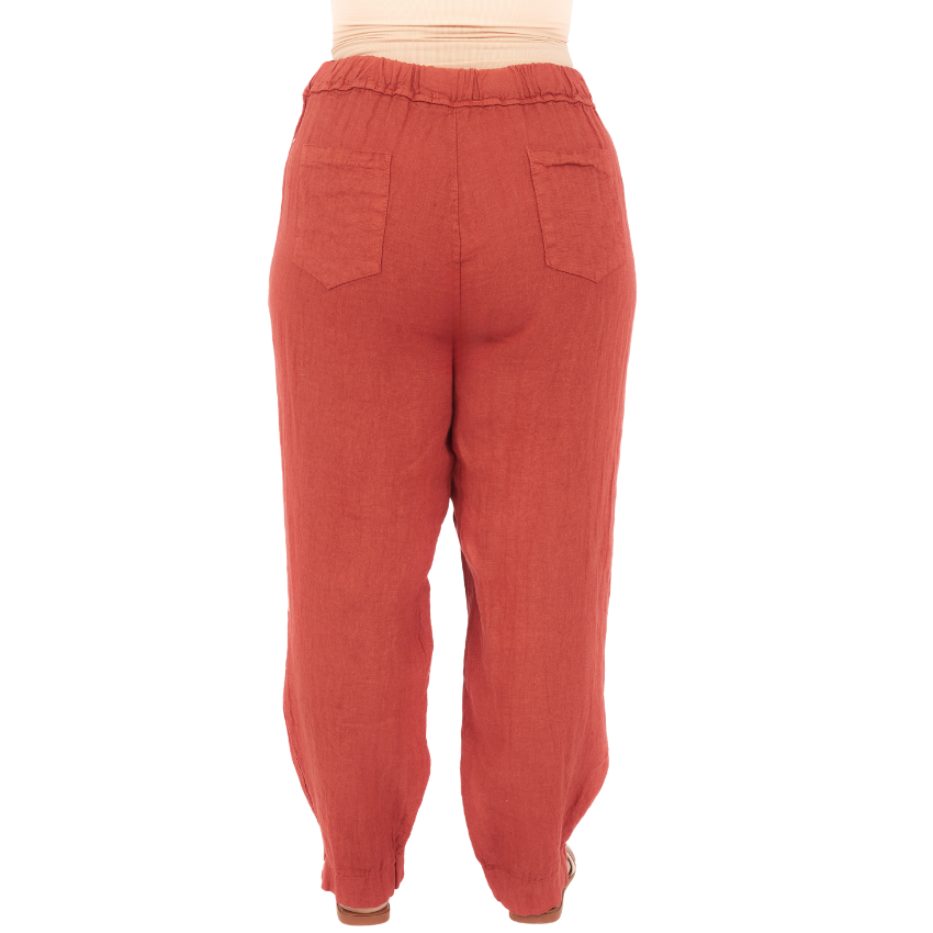 LINEN PANT ITALY (S)