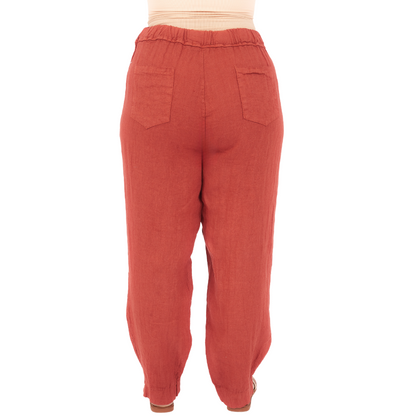 LINEN PANT ITALY (S)