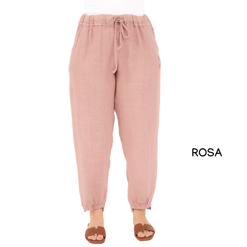 LINEN PANT ITALY (S)