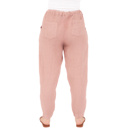 Vera May Italian Linen Rosa Pant 6721