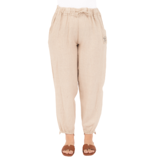 Vera May Italian Linen Cashmere Pant 6721