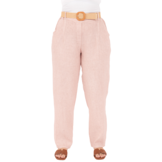 Vera May Italian Linen Cipria Pant 6724