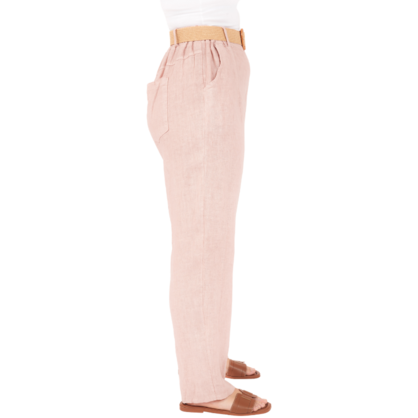 Vera May Italian Linen Cipria Pant 6724