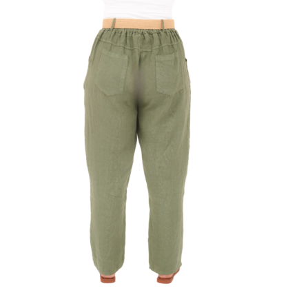 Vera May Italian Linen Militare Pant 6724