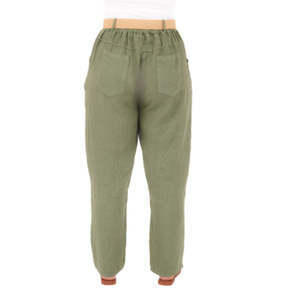 Vera May Italian Linen Militare Pant 6724
