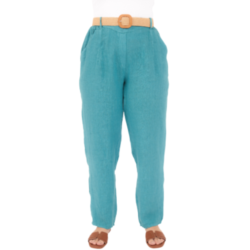 Vera May Italian Linen Ottanio Pant 6724