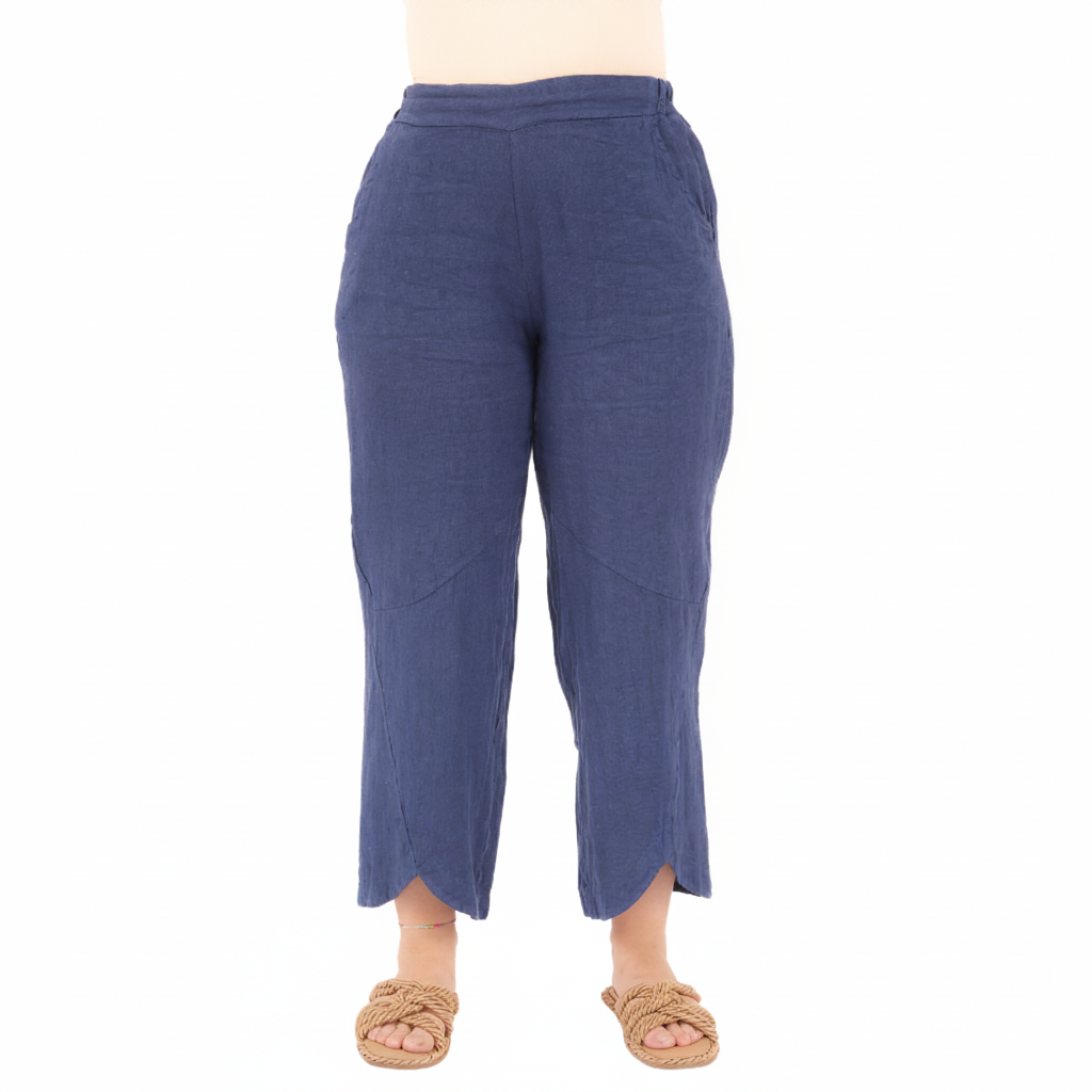 Vera May Italian Linen Notte Pant 6725