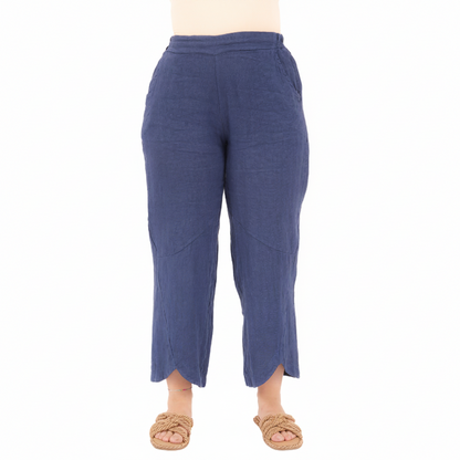 Vera May Italian Linen Notte Pant 6725
