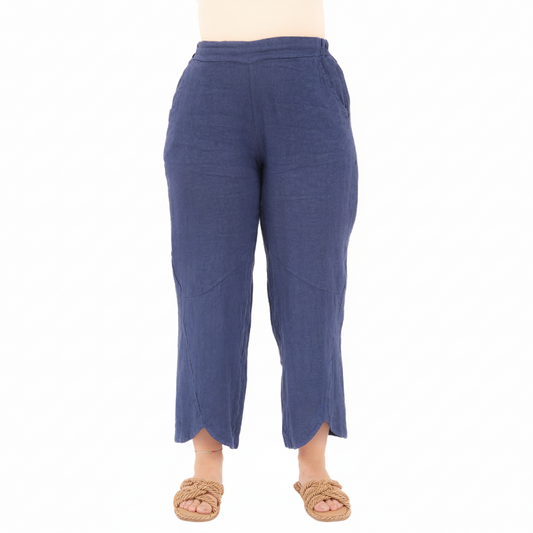Vera May Italian Linen Notte Pant 6725