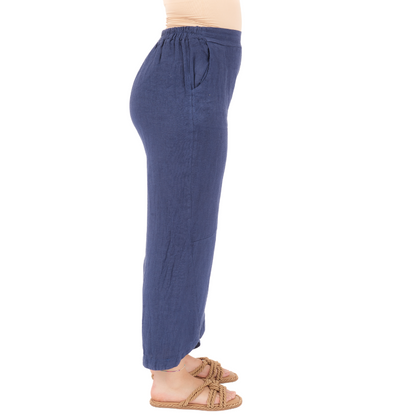 Vera May Italian Linen Notte Pant 6725