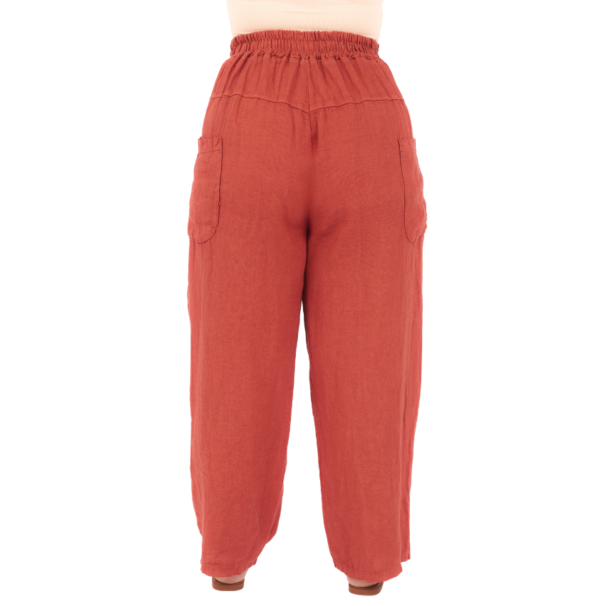 LINEN PANT ITALY (S)