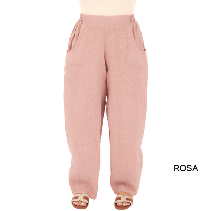 LINEN PANT ITALY (S)