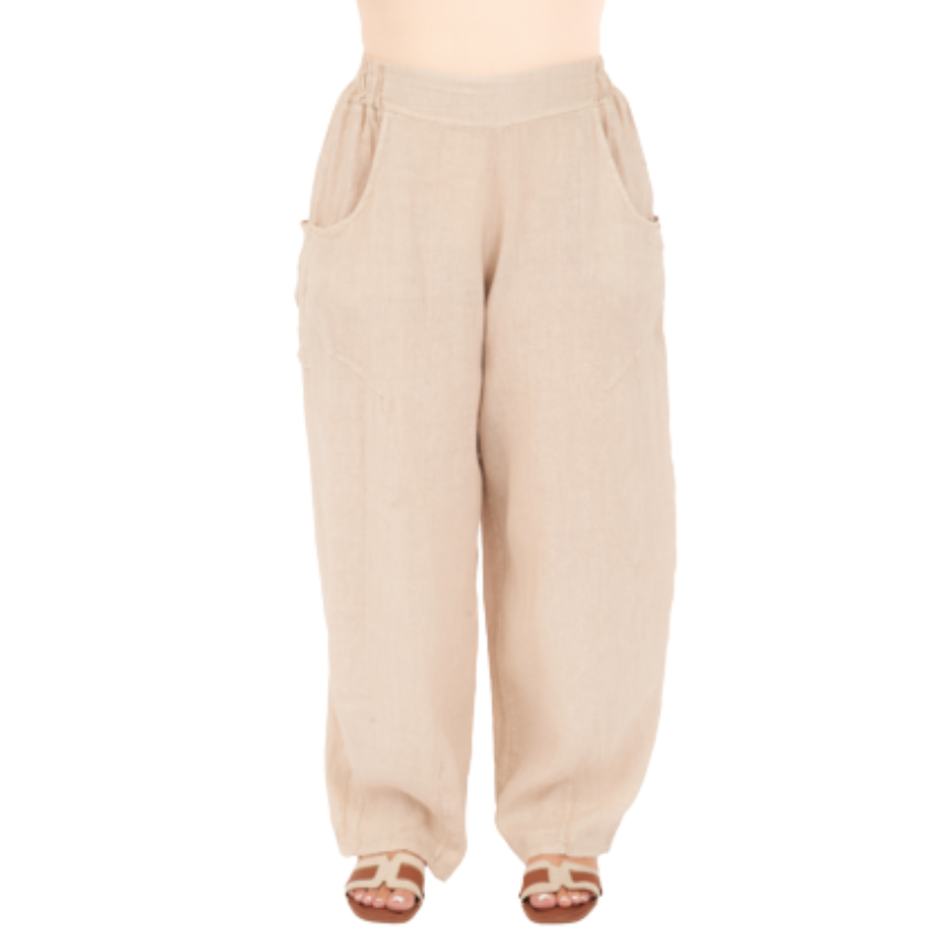 Vera May Italian Linen Cashmere Pant 6726