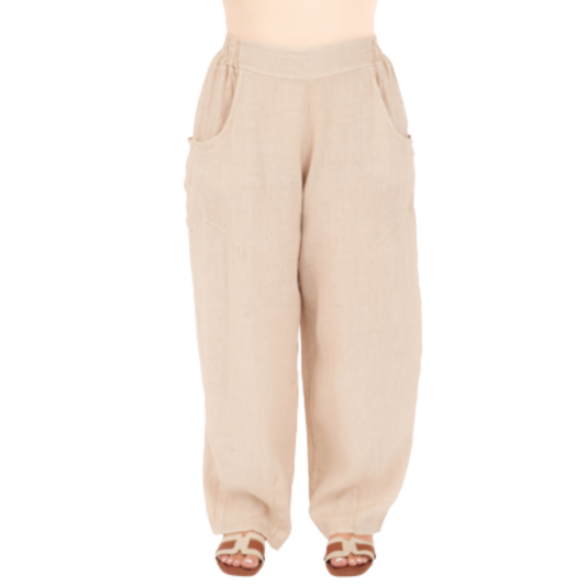 Vera May Italian Linen Cashmere Pant 6726