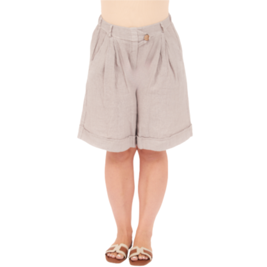 VERA MAY ITALIAN LINEN FANGO SHORT 6728