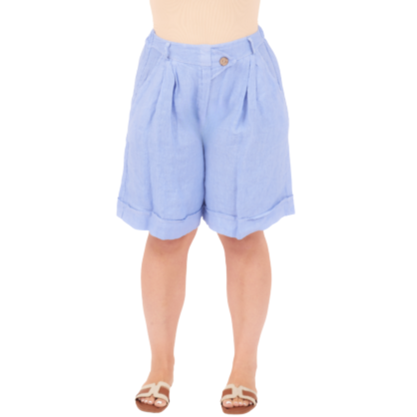 VERA MAY ITALIAN LINEN IRIS SHORT 6728