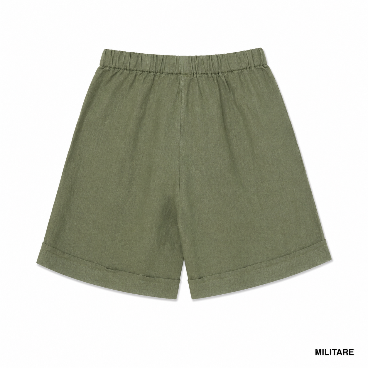 ITALIAN LINEN SHORTS (S)