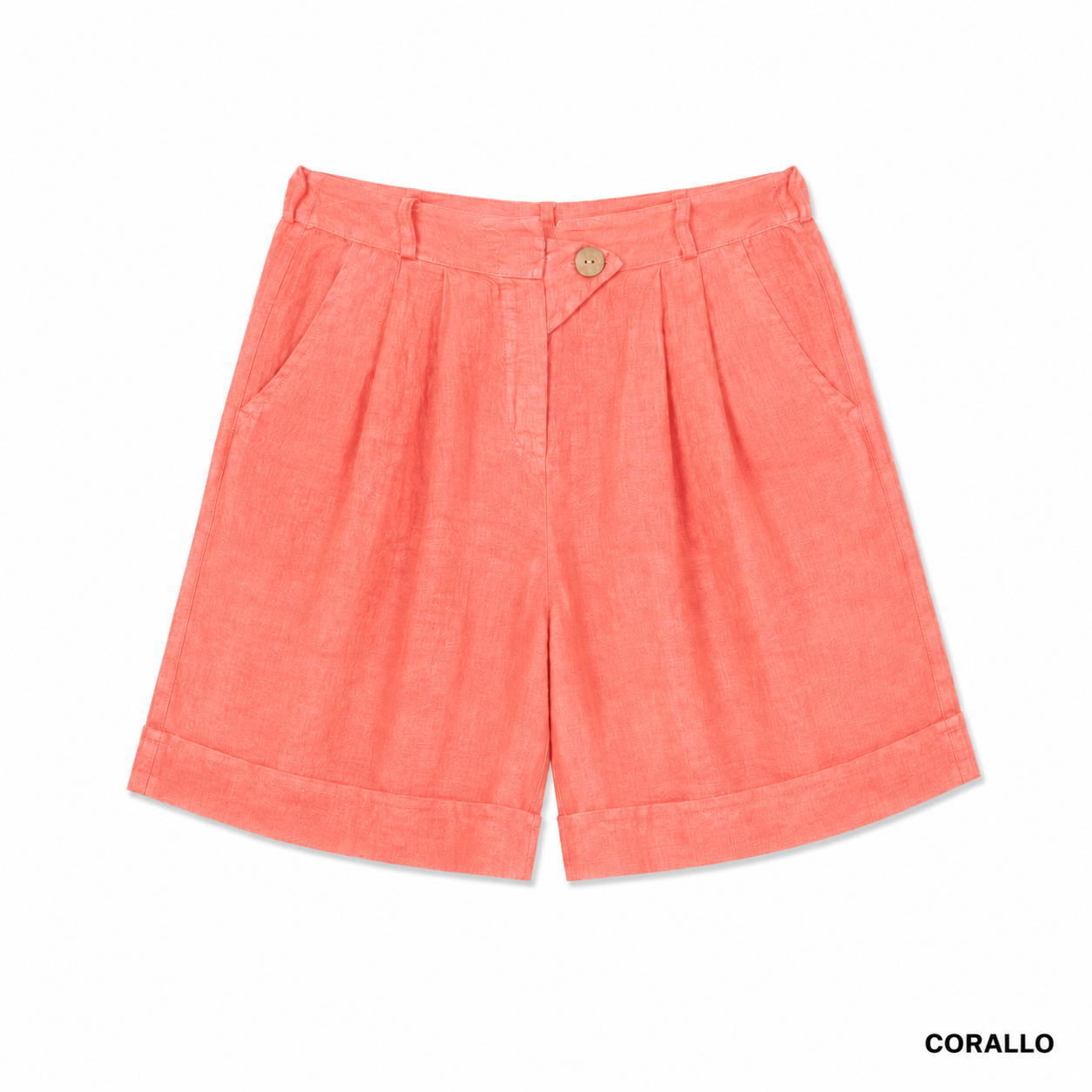 ITALIAN LINEN SHORTS (S)