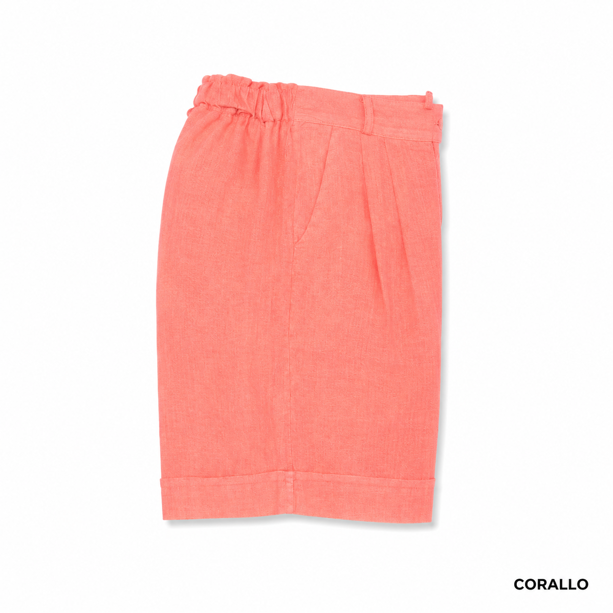 ITALIAN LINEN SHORTS (S)