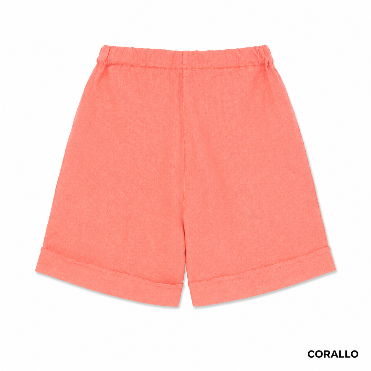 ITALIAN LINEN SHORTS (S)