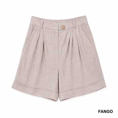 ITALIAN LINEN SHORTS (S)