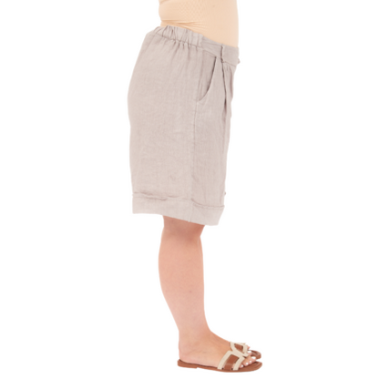 VERA MAY ITALIAN LINEN FANGO SHORT 6728
