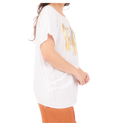 6731 BIANCO ITALIAN COTTON TOP