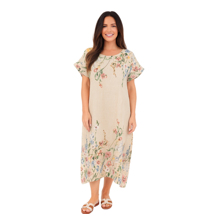 ITALIAN LINEN DRESS (S)